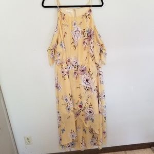 Floral Hi Low Dress